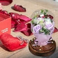 thumbnail image 4 of Clearance! Creative Rose Flower LED Light Valentine's Day Gift Romantic Glass Rose Decoration, 4 of 9