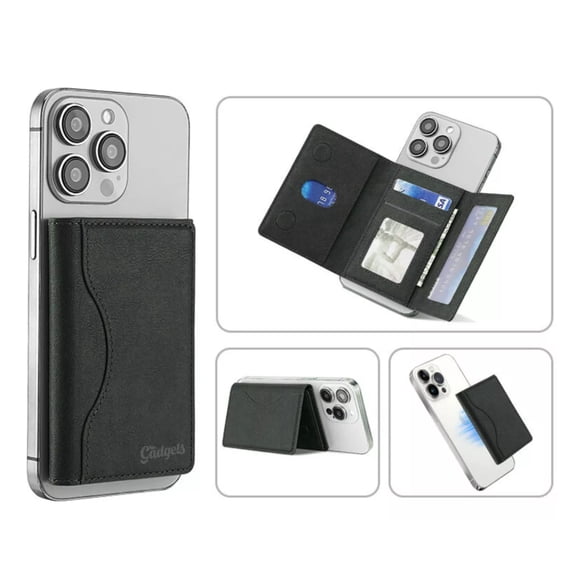 Billetera Pro Premium para iPhone Magsafe MR. GADGETS Color Negro