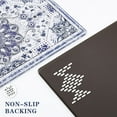 thumbnail image 6 of Blue and Gray Boho Kitchen Mats Set of 2 Non Slip, Cushioned Anti-Fatigue Kitchen Rugs, Waterproof Kitchen Rugs and Mats Set, Kitchen Comfort Standing Mat for Sink, 18'''' x 48'''' + 18'''' x 30'''', 6 of 6