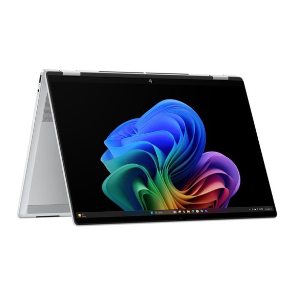 HP OmniBook 7 Flip 16 Next Gen AI OLED 16" 2-in-1 Touch Laptop Computer - Glacier Silver Aluminum - Intel Core Ultra 7 256V 2.2GHz 16GB LPDDR5 1TB
