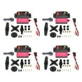 thumbnail image 1 of 20KG High-Torque Digital Servo with 270° Rotation, Waterproof Metal Gear (Copper & Aluminum), 0.09sec/60° Speed at 6.8V, CNC Precision Gears, Anti-Block/Burn Protection, 4-Pack with 25T Servo Arms, 1 of 6