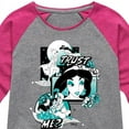 thumbnail image 3 of Disney Princess - Trust Me? - Toddler & Youth Girls Raglan Graphic T-Shirt, 3 of 4