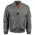 thumbnail image 1 of Hat and Beyond Men's Premium Flight Bomber Jacket, 1 of 2