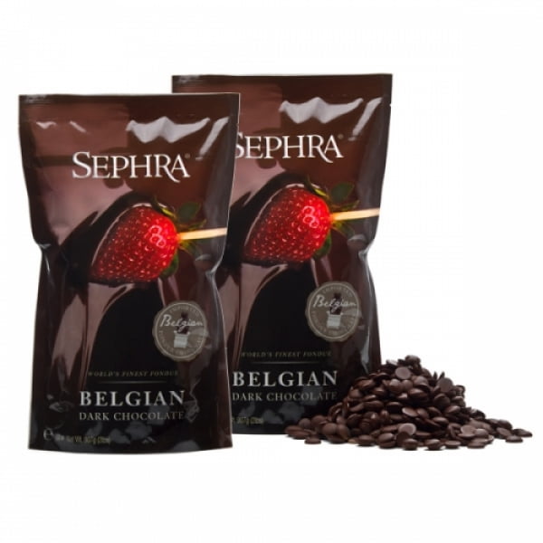 Sephra Belgian Dark Semi Sweet Fondue Chocolate 4lb Box by