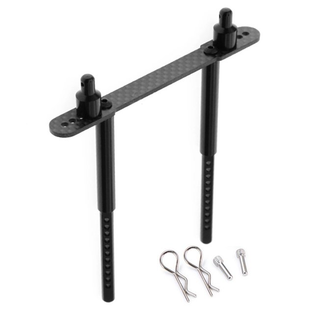 Maoww RC Body Post Mounts for Axial SCX10 90046 1/10 RC Car Accessory Black