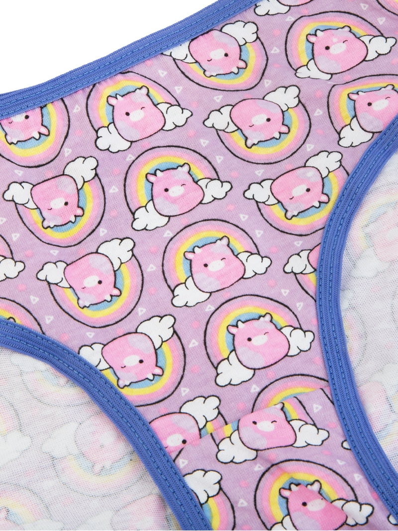 Squishmallows Slip Per Ragazze – Confezione Da 5, Morbidi E Colorati - 3