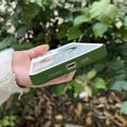 thumbnail image 6 of Compatible with iPhone 13 Pro Max Case,Hard PC Soft Matte Silicone Bumper Clear Magnetic MagSafe Wireless Charging Slim Case,Anti-Scratch Shockproof Back for iPhone 13 Pro Max(Green), 6 of 13