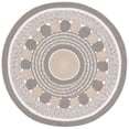 thumbnail image 2 of Safavieh Braided Haven Geometric Reversible Area Rug, Dark Gray/Beige, 3' x 3' Round, 2 of 6