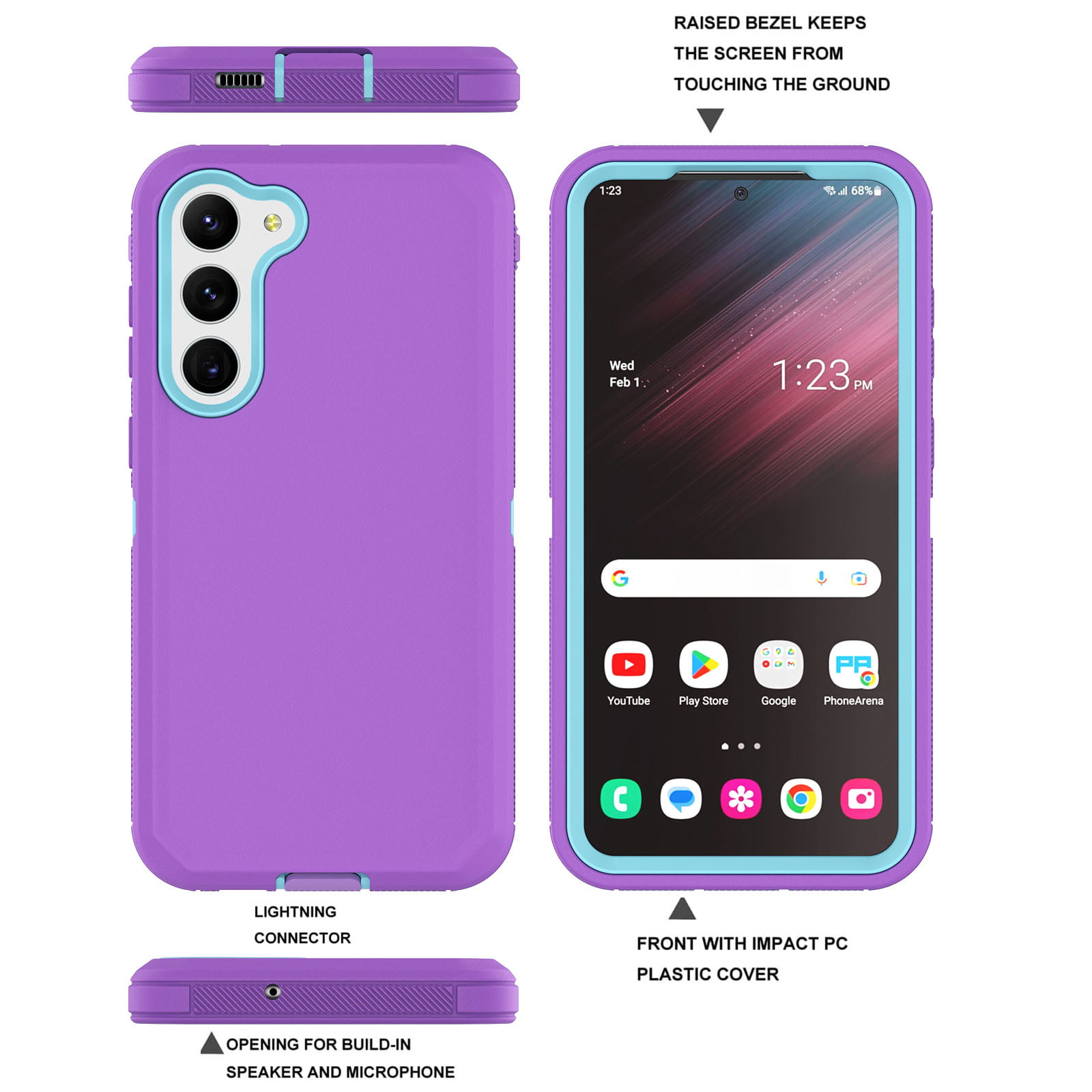 Scat Pack Phone Case for Samusng S23 Ultra S22 S20 Fe S21 Plus