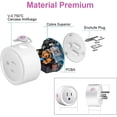 thumbnail image 5 of Wifi Smart Plug Paquete de 2, Enchufe Inteligente, Toma de Corriente Inalámbrica Compatible con Amazon , Google Home y IFTTT,Control Remoto via APP los Dispositivos Eléctricos, 5 of 5