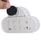 thumbnail image 1 of Forma de Nube Magnético Digital Temperatura Snooze Nube Reloj Alarma Despertador Calendario Activación por Voz Blanco, 1 of 8