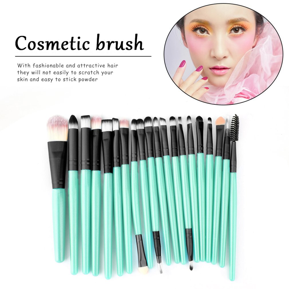 20PCS/Kit Makeup Blending Brushes Set Cosmetic Make Up Brush Beauty