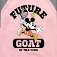 thumbnail image 3 of Mickey & Friends - Future GOAT in Training (Mickey) - Toddler And Youth Girls Raglan Graphic T-Shirt, 3 of 4