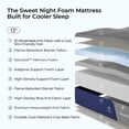 thumbnail image 5 of Sweetnight CoolNest® Essential Memory Foam Queen Size Mattress 13 inch Cooling Gel Mattresses in a Box,CertiPUR-US Certified,Scientific Support,Medium, 5 of 20