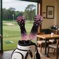 thumbnail image 4 of Yuyamidu Shell Starfish Golf Club Head Covers for Women Men Summer Beach Driver Fairway Wood Hybrid Golf Head Cover, Waterproof PU Leather, 4 of 7
