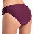 thumbnail image 3 of SURJDE Women's Bathing Suit Bottoms Full Coverage Ruched Bikini Tankini Bottom Swimsuit Brief, 3 of 3
