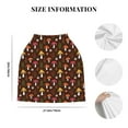 thumbnail image 6 of Haiem Woodland Mushroom with Flowers and Berries Baby Nursing Cover & Nursing Poncho - Multi Use Cover for Baby Car Seat Canopy, Stroller Cover, 360°Full Privacy Breastfeeding Coverage, 6 of 9