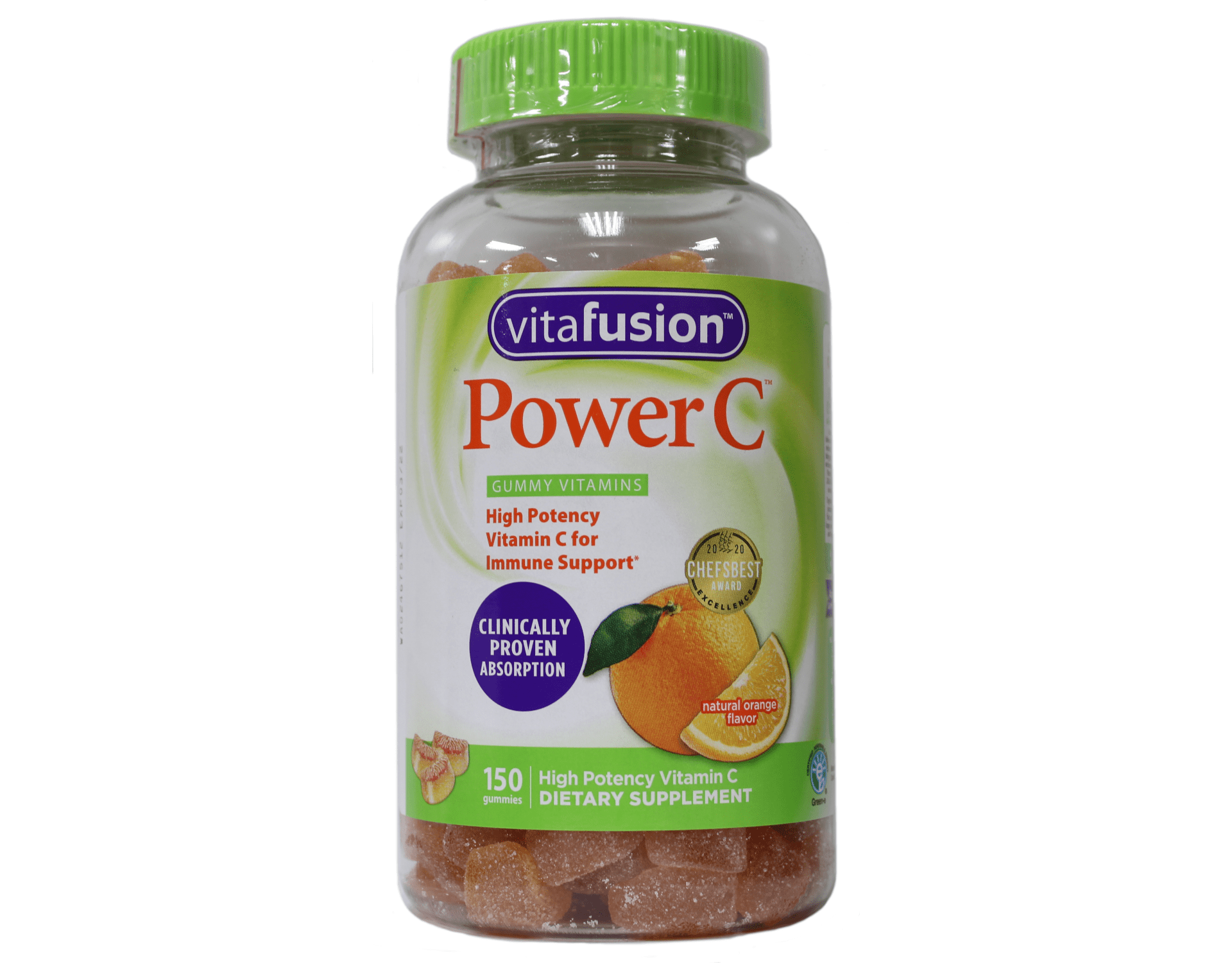 Vitafusion Power C Gummy Vitamins High Potency Vitamin C Supplement 150 Gummies