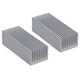 thumbnail image 5 of Disipador De Calor De Aluminio, Gran área De Contacto, Aletas De Refrigeración, Tamaño Compacto, Fácil Instalación Para Chip Electrónico Para Placa De Alimentación. ANGGREK Otros, 5 of 8