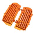 thumbnail image 3 of Motorcycle Radiator Guard Cover Protector, Overheat Proof Durable 1 Pair Water Cooler Radiator Guard Cover Protector  for 125cc To 500cc 125 150 SX 250 SX-F Orange, 3 of 7