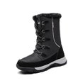 thumbnail image 1 of Botas de nieve altas de invierno para mujer Botas de algodón cálidas e impermeables, 1 of 3