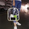 thumbnail image 4 of Mochila escolar impermeable transparente, 4 of 5
