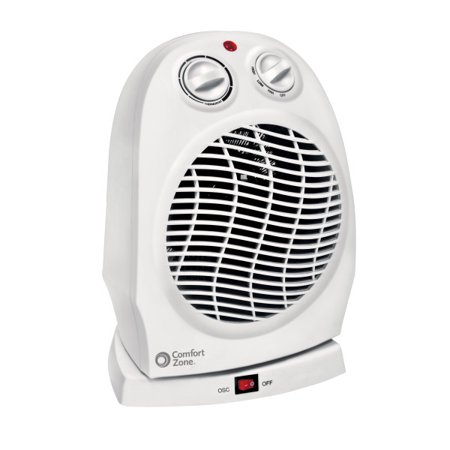 Comfort Zone Cz50 Oscillating Electric Portable Heater With
