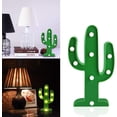 thumbnail image 5 of Lámparas decorativas de cactus para habitación infantil, luz nocturna LED para habitación infantil, sala de estar, fiesta, decoración del hogar, guardería, lámpara de mesa LED de pared., 5 of 5