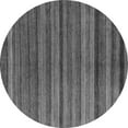 thumbnail image 1 of Ahgly Company Indoor Round Abstract Gray Modern Area Rugs, 4' Round, 1 of 4