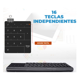 thumbnail image 4 of Teclado Portátil Inalámbrico Elegate 2.4G con touchpad numérico, 4 of 8