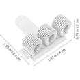 thumbnail image 2 of Masteelf Spring Clip Pen Holder 3 Hole Binder Pen Insert Notebooks Iron Pen Clamps Holders for Students Office Clipboard Supplies, 2 of 8