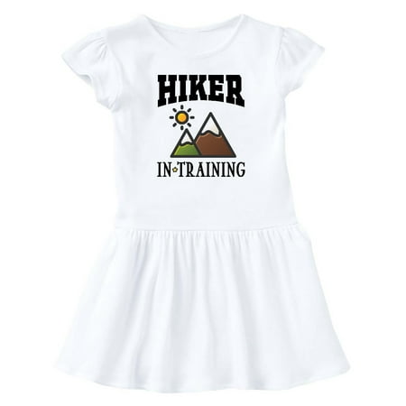 

Inktastic Future Hiker in Training Gift Baby Girl Dress