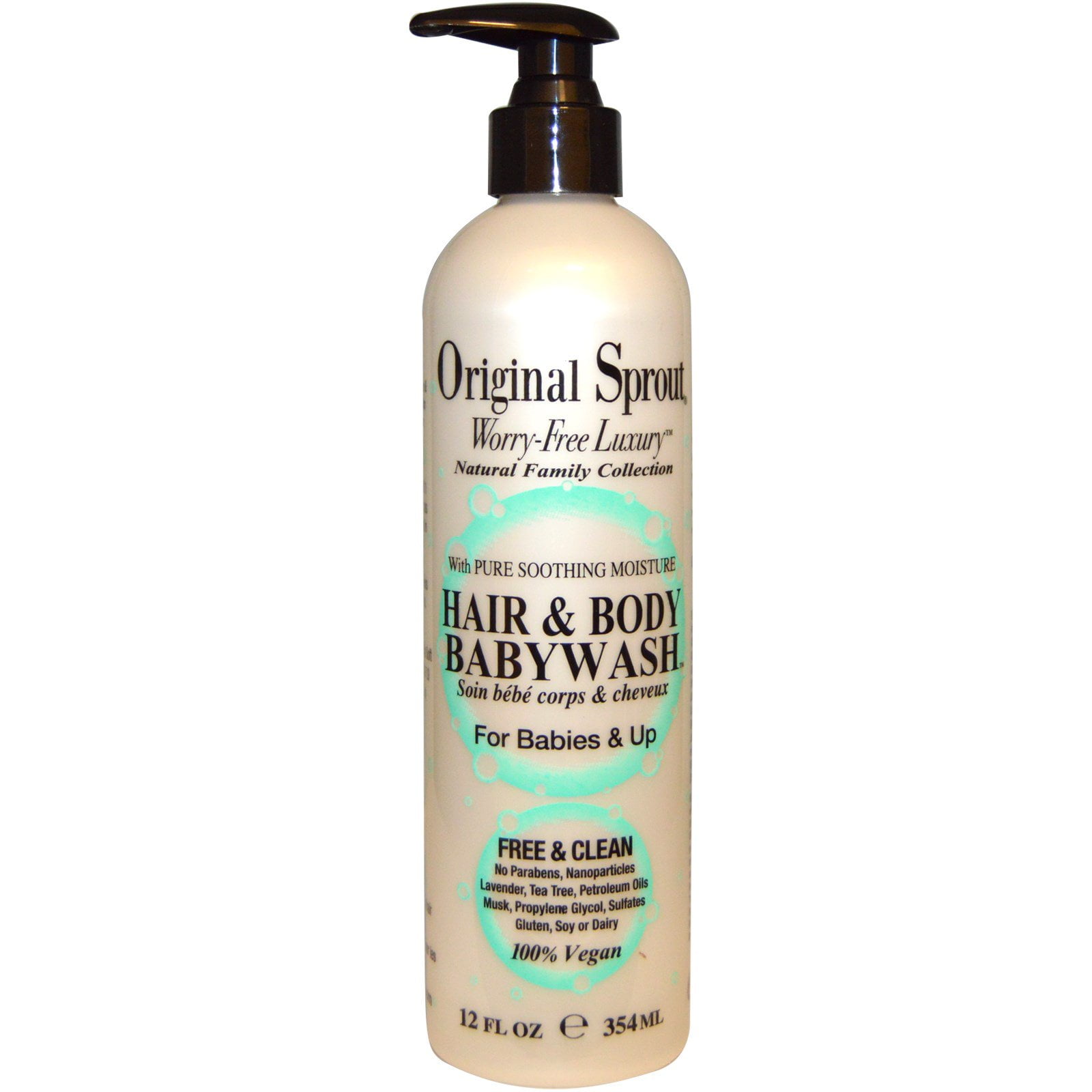 Original Sprout Inc Hair Body Babywash For Babies Up 12 fl oz 354 ml