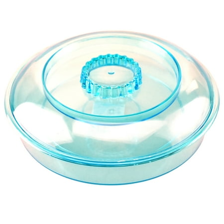 

Clear Acrylic Tortilla Warmer Container 7-3/4-Inch - Turquoise