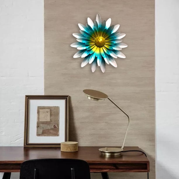 Escultura De Pared Con Hojas De Metal, Decoración 3d Moderna | Cuotas