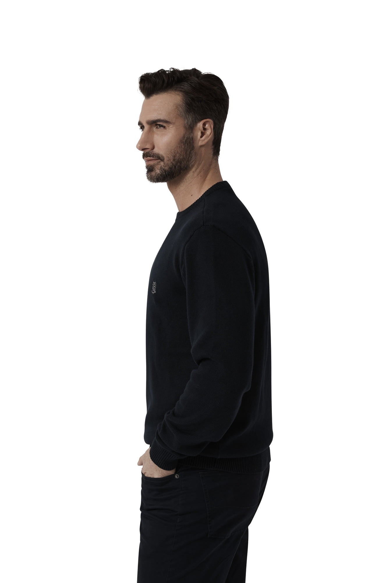 Chaps Men's & Big Men's Original Crewneck Solid Sweater