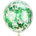 thumbnail image 1 of KIRIKOU 24 piezas juego de bolas de papel multicolor Globo de fiesta de látex de 12 pulgadas para decoración de fiesta, bodas, compromisos, novias, cumpleaños y ducha (verde), 1 of 3