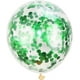 thumbnail image 1 of KIRIKOU 24 piezas juego de bolas de papel multicolor Globo de fiesta de látex de 12 pulgadas para decoración de fiesta, bodas, compromisos, novias, cumpleaños y ducha (verde), 1 of 3