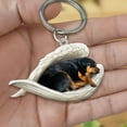 thumbnail image 7 of Cute Dog Sleeping Angel Pendant, High-Quality Acrylic Keychain, Ideal for Pet Memorial and Holiday Gifts, 7 of 7