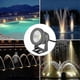 thumbnail image 1 of Submersible LED Light for Pool, Fountain, Pond, Garden, Aquarium - 900LM-1000LM, 180° Adjustable, Waterproof IP65, 1 of 4