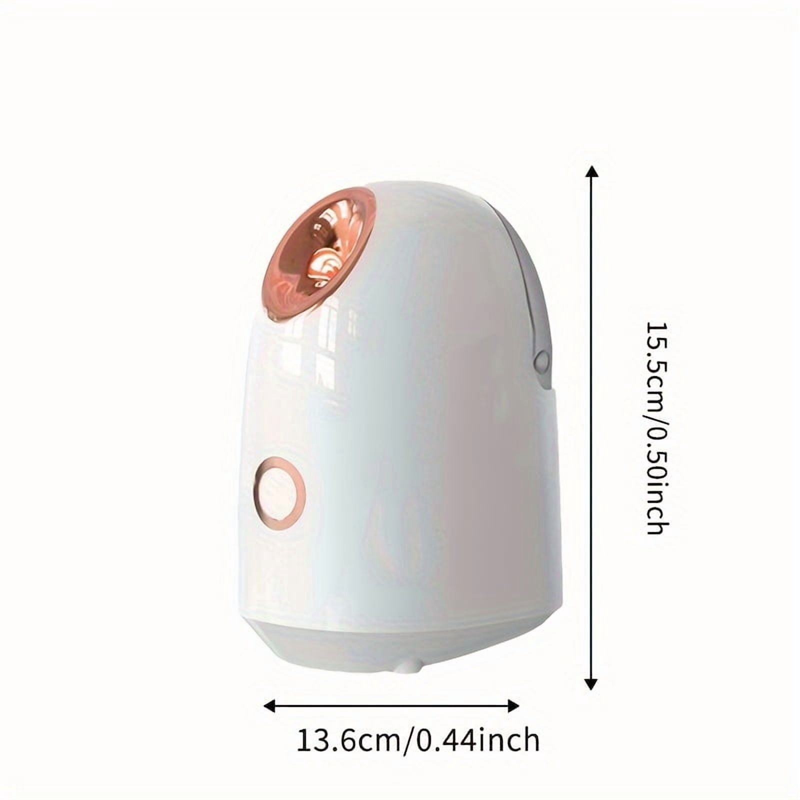 Nano Ionic Facial Steamer - Hot Mist Humidifier with One-Touch Start for Deep Moisturizing, Home Spa Face Hydration Beauty Instrument, Ideal Gift for Women