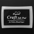 thumbnail image 3 of 10X Black Ink Pad Inkpad Rubber Stamp Finger Print Craft Non-, 3 of 10