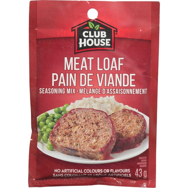 Club House, Dry Sauce/Seasoning/Marinade Mix, Meat Loaf, 43g Walmart.ca