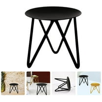 WHAMVOX Creative Iron Candelabra for Home Decor Black Metal PostCrafts 1 Pc 7.8 Inches