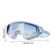 thumbnail image 3 of Gafas de Natación para Adultos - Marco Grande de Silicona, Lentes Degradadas Galvanizadas, Visión Clara Anti-Vaho, Correa Ajustable, Gafas de Natación Profesionales Unisex., 3 of 4