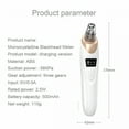 thumbnail image 5 of XIRQI Blackhead Remover Vacuum - Strong Suction Rechargeable Lightweight Pore Cleanser Acne Comedone Zit Pimple Extractor Sucker Tool for Women Men, White, 5 of 7