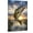 Frame-style, variant on Bass Fish Jumping Canvas Wall Art Sunset Lake Scene Fishing Decor for Living Room Bedroom Home Office Nature Wildlife Art Print
