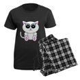 thumbnail image 5 of CafePress - White Kitty Women's Dark Pajamas - Women's Short Sleeve Print T-Shirt and Pants Dark Cotton Pajama Set, 5 of 7