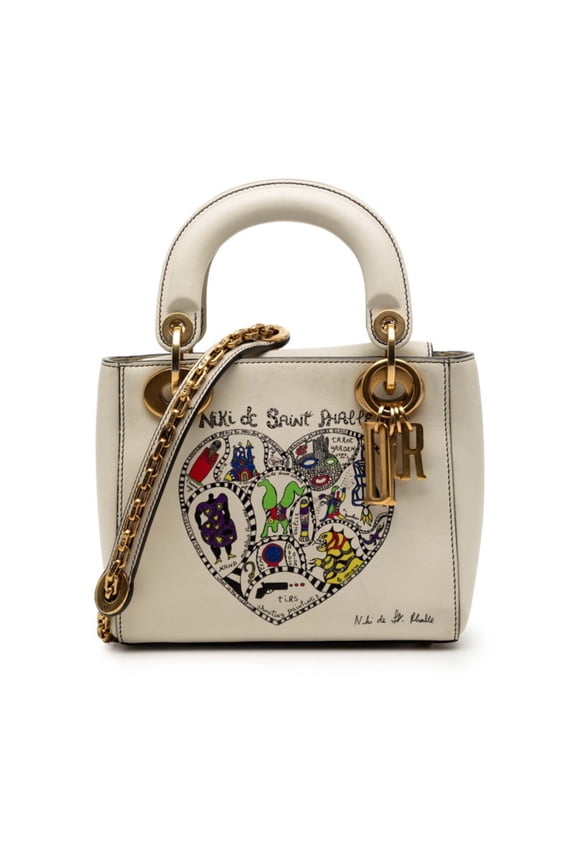 Pre-Owned Christian Dior Dior Lady Mini Niki de Saint Phalle Handbag/Shoulder Bag,... (Fair)