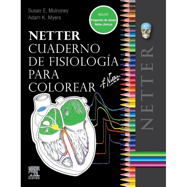 Cuaderno de Fisiología para Colorear Elsevier